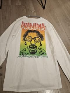 WANIMA ロングスリーブTシャツ ホワイト KENTATのサムネイル