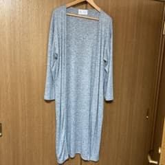 ロングカーディガン グレーのサムネイル