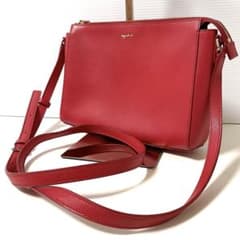 agnes b. ショルダーバッグ レッドのサムネイル