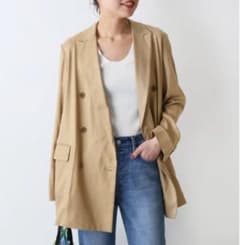 タグ付✨ジャーナルスタンダードレリューム RツイルWブレスト 