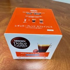 【新品】ドルチェグスト 専用カプセル レギュラーブレンド カフェインレス16個のサムネイル