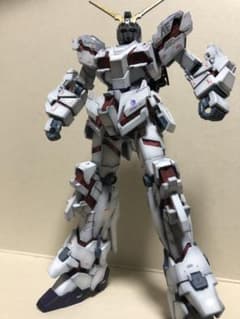 HG ガンプラ 完成品　ユニコーンガンダム1／144のサムネイル