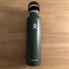 하이드로 플라스크 24oz (709ml) 스탠다드 마우스 올리브 물통