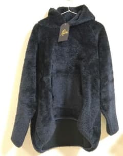 未使用タグ付】ニードルズ needles ビッグ ボア パーカー 黒 - メルカリ