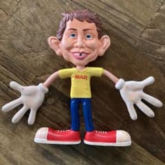 80's ヴィンテージ ペンダブル フィギュア mad magazine - メルカリ