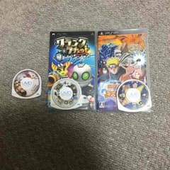 PSPのソフト3個のサムネイル
