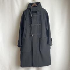 ＋J UNIQLO ウールオーバーサイズダッフルコート ブラック ジル