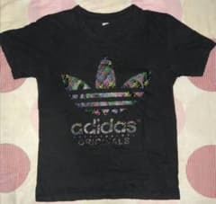 adidas 150cm Tシャツ ブラックのサムネイル