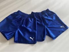 サッカーパンツ　プーマ 140  ２枚セットのサムネイル