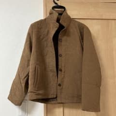 ブラウン スタンドカラー ジャケットのサムネイル