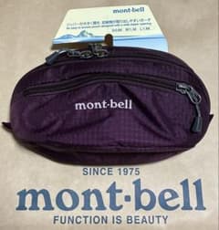 新品未使用 mont-bell デルタガセットポーチ S パープル モンベル
