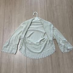 axes femme ベージュ ボレロ カーディガン 七分袖のサムネイル