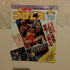 週刊プロレス 1985年9月17日号 No.110のサムネイル