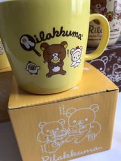 리락쿠마 머그컵 2개 세트