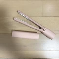 ポータブル ストレートヘアアイロン 本体 ピンクのサムネイル