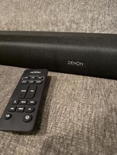 美品】DENON DHT-C210 サウンドバー 本体 リモコン 各コード - メルカリ