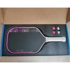 ピックルボール パドル T700 生カーボンファイバー ピンク 黄色 PHENX