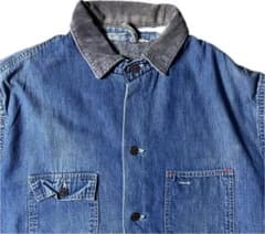 46程度】70s Denim Chore Jacket カバーオール - メルカリ