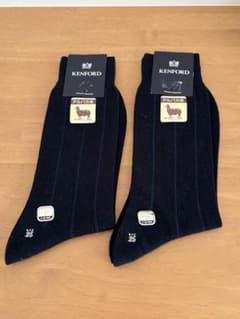 KENFORD メンズ ソックス 福助ソックス　アルパカ混 ソックス　25cm
