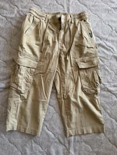 ranran様専用 新品 カーゴパンツ メンズ 30 七分丈 ベージュ