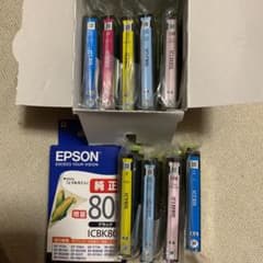 値下げ！EPSON IC6CL80L １０個セットのサムネイル
