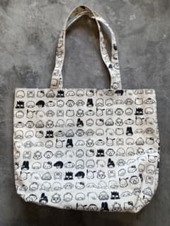美品 サンリオ キャラクターズ 総柄 トートバッグ シナモン キティ マイメロのサムネイル