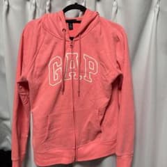 GAP ジップアップパーカー ピンク Lサイズのサムネイル