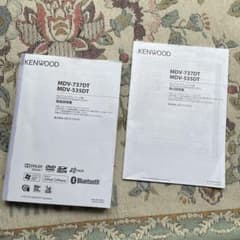KENWOOD カーナビ 取扱説明書 取付説明書 MDV-737DT - メルカリ