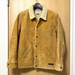 週末特価[NEIGHBORHOOD]ネイバーフッド牛革スエードボアジャケットS 週末特価[NEIGHBORHOOD]ネイバーフッド牛革スエードボアジャケットS