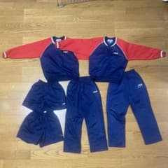 FILA 体操服セット 120サイズ ネイビー/レッドのサムネイル