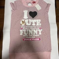 INNER PRESS ドット柄 Tシャツ ピンクのサムネイル