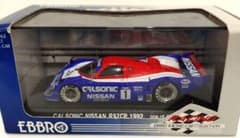 EBBRO 1/43 CALSONIC NISSAN R92CP 1992 - メルカリ