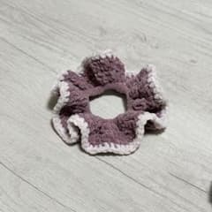 【即購入○】ハンドメイド ピンクと薄ピンク（ラメ入り）のフリルシュシュのサムネイル