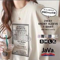 《javaジャバコラボ》tシャツ レディース 半袖のサムネイル