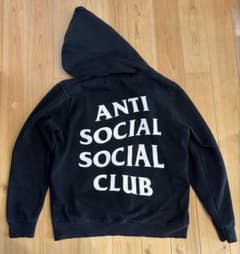 ANTI SOCIAL SOCIAL CLUB パーカー M ブラックのサムネイル