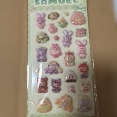 Candy Gem キャンディジェムシール スクールパンダ サミュエル3Dシールのサムネイル