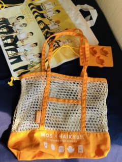 [더 가격 인하 3 점 세트] HAIKYU!! × MOS BURGER 미사용