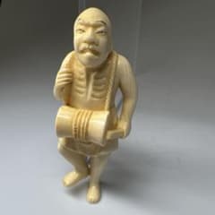 在銘和彫人物根付 18g 東Y8-0206☆2Fトヒコオ - メルカリ