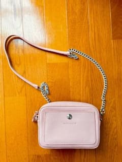 【LONGCHAMP】ロンシャン　ショルダーバッグ　ルフローネ　ピンクのサムネイル