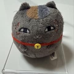 나츠메 친구장 검은 냥코 푹신한 냥코 선생님 봉제인형 마스코트
