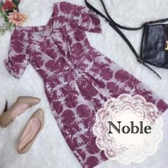 Y369様☆Noble 膝丈ワンピース 上品 女子会 デート服のサムネイル