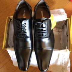 RICHARD SMITH 26.5cm ビジネスシューズ 黒のサムネイル