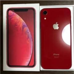 値下げ！iPhone XR red 256GB simフリー最終値下げのサムネイル