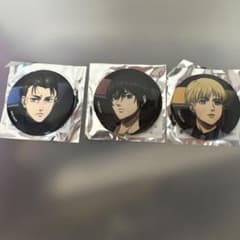 Attack Titan Can Badge: Karaoke no Tetsujin Eren, Mikasa, Armin