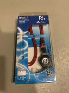 コクヨ ファイテン リール付 ネックストラップ名札 赤 ナフ-FR180Rのサムネイル