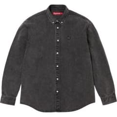 Supreme Small Box Denim Shirt 黒 2025AW - メルカリ