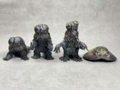 ヘドラソフビ 4種 飛行期〜生体 ゴジラストア限定のサムネイル