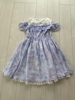 mezzo piano シェル柄 オフショル ワンピース 140cmのサムネイル