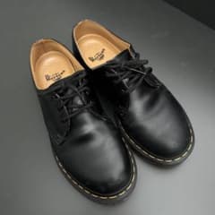 ドクターマーチン 革靴 黒 24〜24.5㎝ - メルカリ
