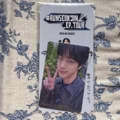 ジン JIN RUNSEOKJIN_EP.TOUR 6.28 bts トレカ - メルカリ